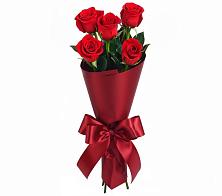 Букет 5 Красных роз Эдлесс Лав в Федоровка Республика Башкортостан