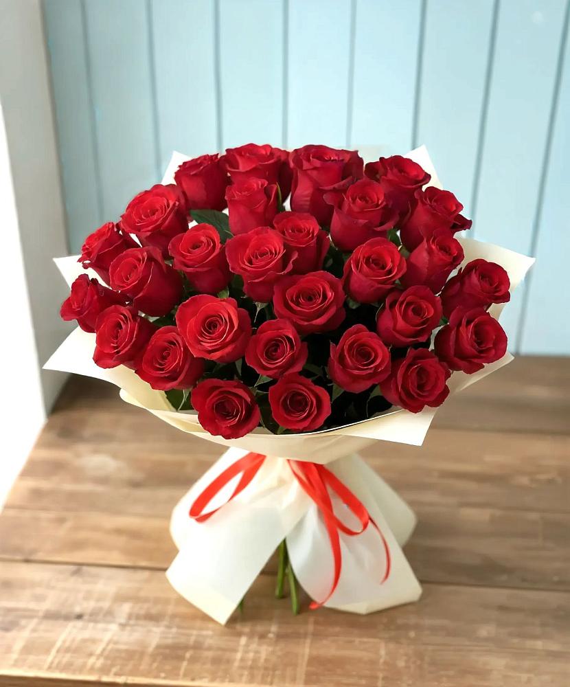 Букет 29 Красных роз в Федоровка Республика Башкортостан