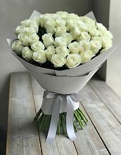 Букет 35 Белых роз в Федоровка Республика Башкортостан