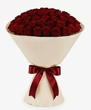 Букет 101 Бордовая роза Блэк Бакарра в Федоровка Республика Башкортостан