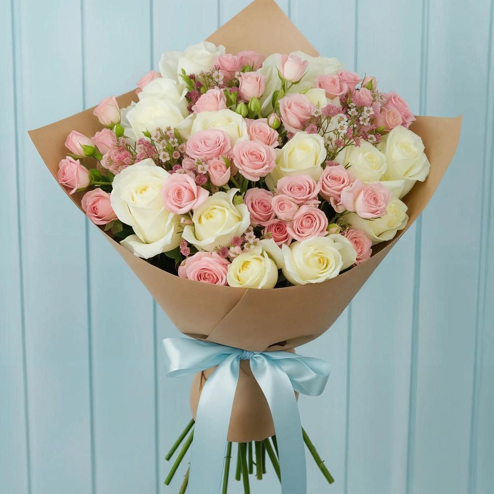 Букет цветов из: Розы в Федоровка Республика Башкортостан