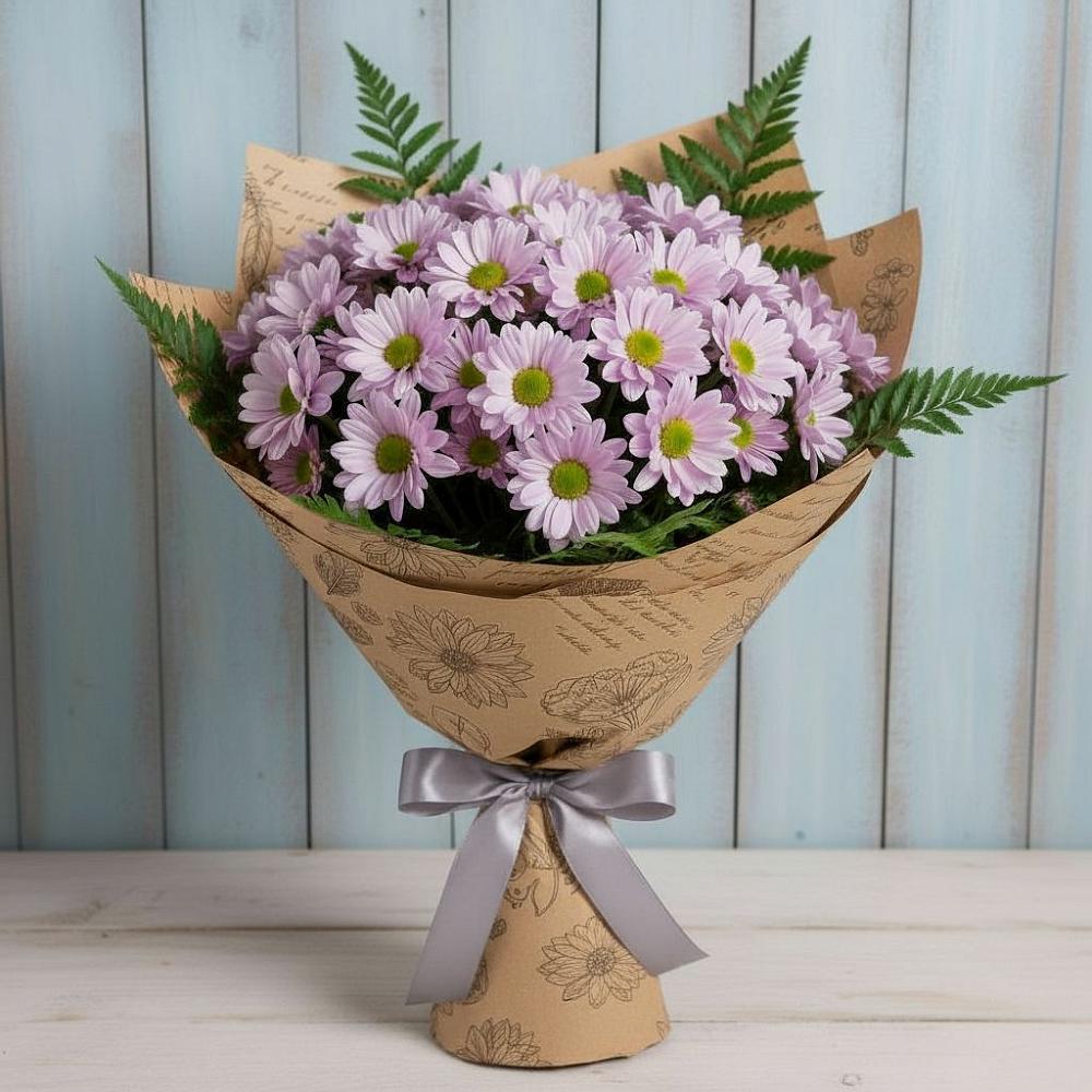 Букет цветов из: Хризантемы в Федоровка Республика Башкортостан