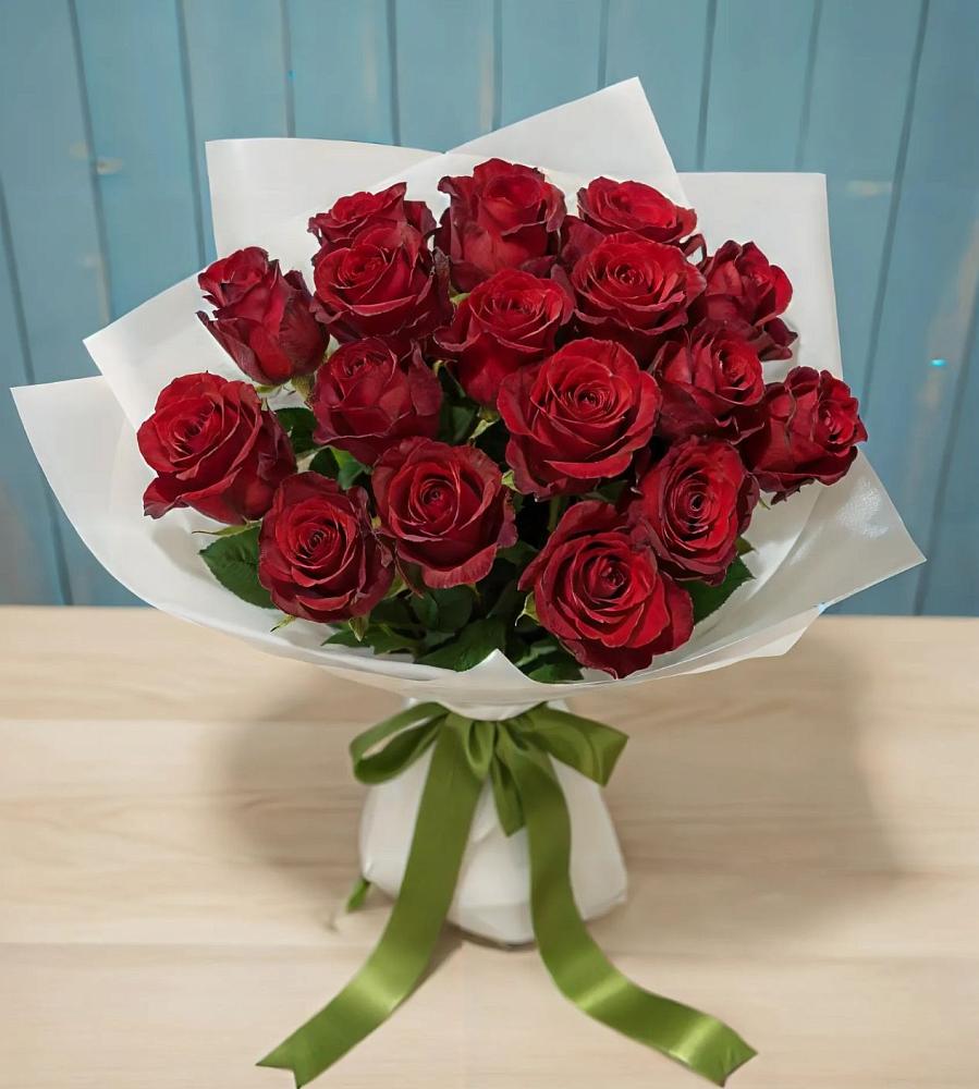 Букет Красные розы в Федоровка Республика Башкортостан