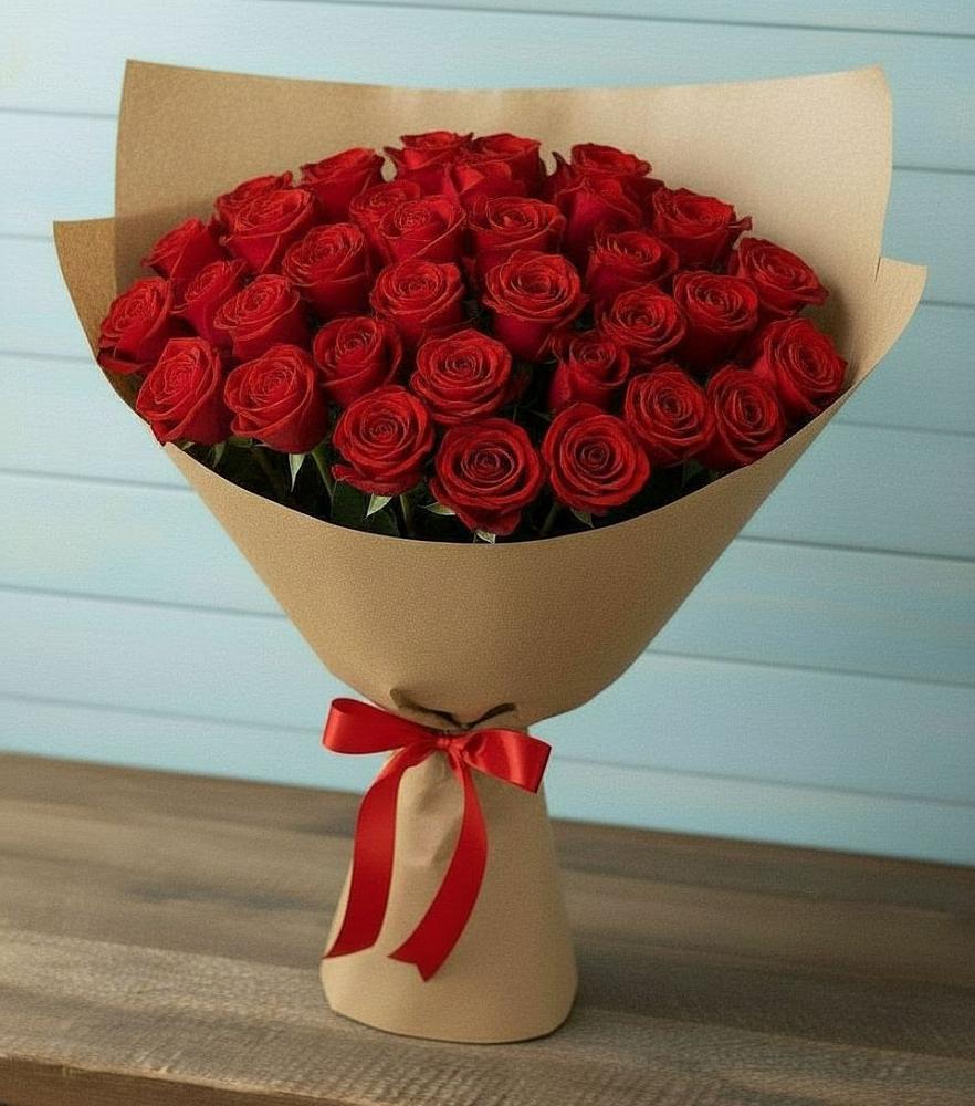 Букет Красные розы Милано в Федоровка Республика Башкортостан