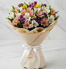 Букет цветов из:  Альстромерии в Федоровка Республика Башкортостан