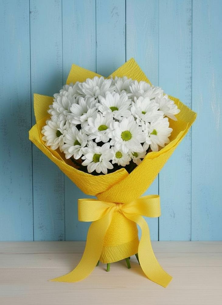 Букет цветов из: Хризантемы в Федоровка Республика Башкортостан