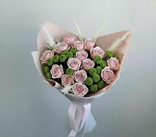 Букет цветов из:  Розы и Хризантемы в Федоровка Республика Башкортостан