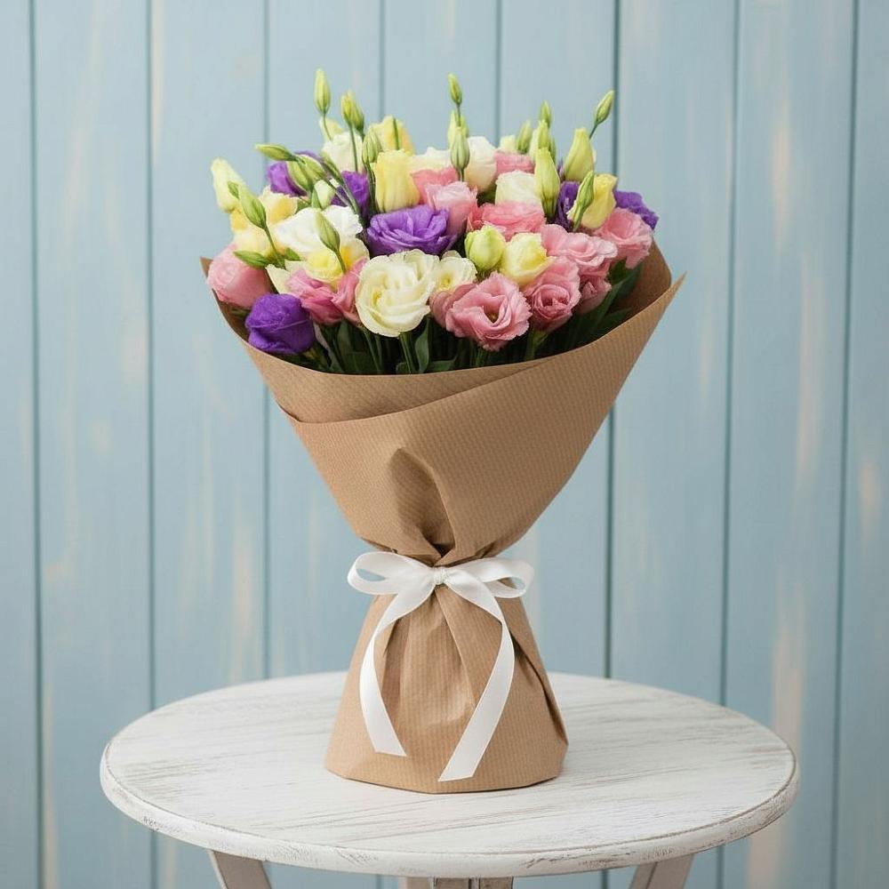 Букет цветов из: Лизиантусы в Федоровка Республика Башкортостан