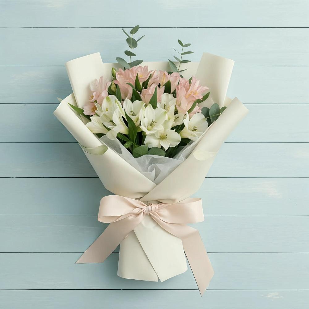 Букет цветов из: Альстромерии в Федоровка Республика Башкортостан