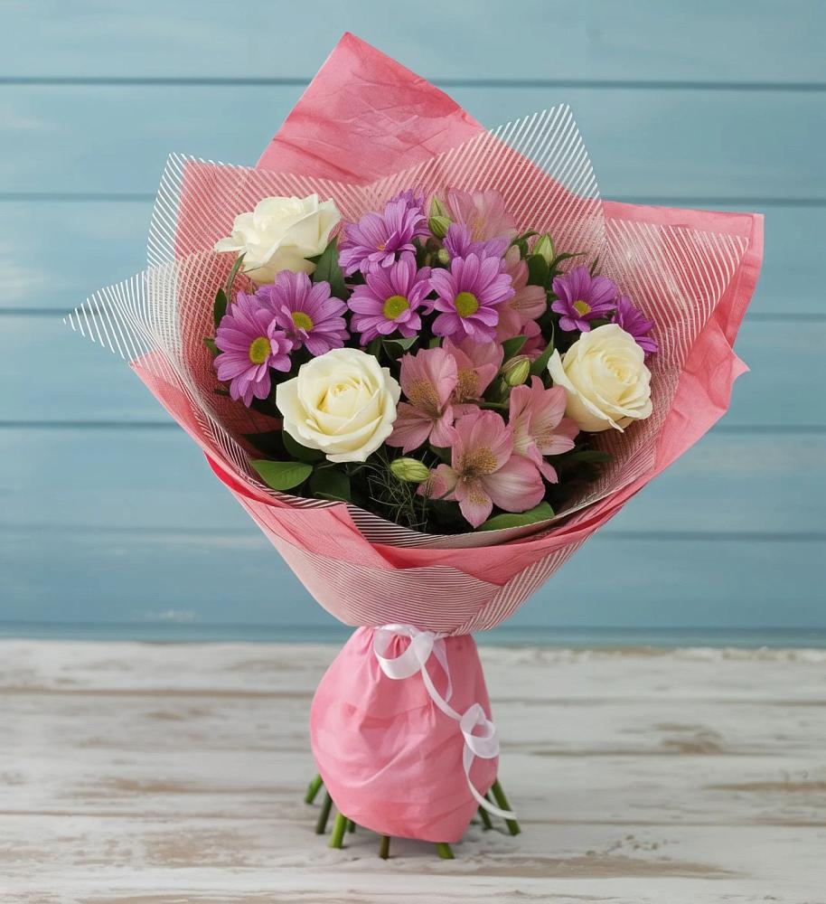 Букет цветов из: Герберы в Федоровка Республика Башкортостан